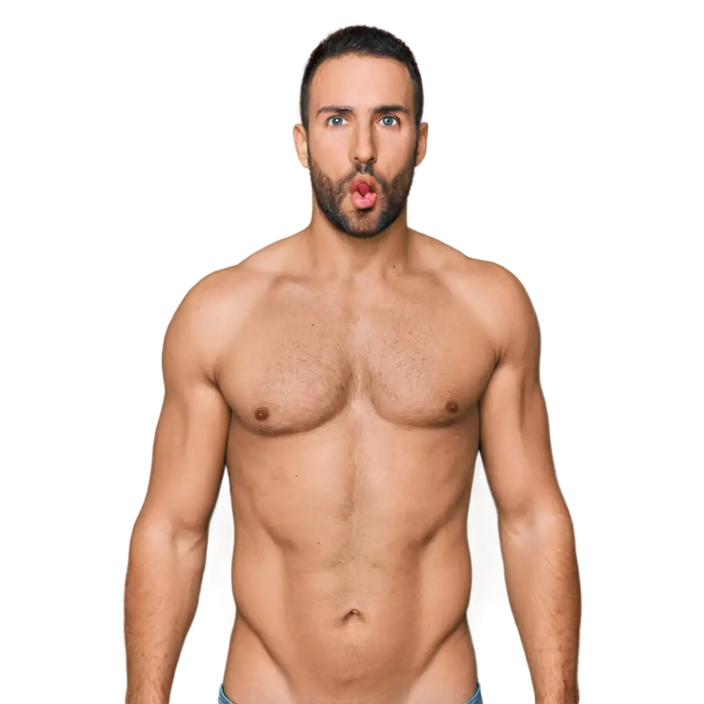 HighQuality-PNG-Image-of-a-Muscular-Man-with-Hairy-Chest