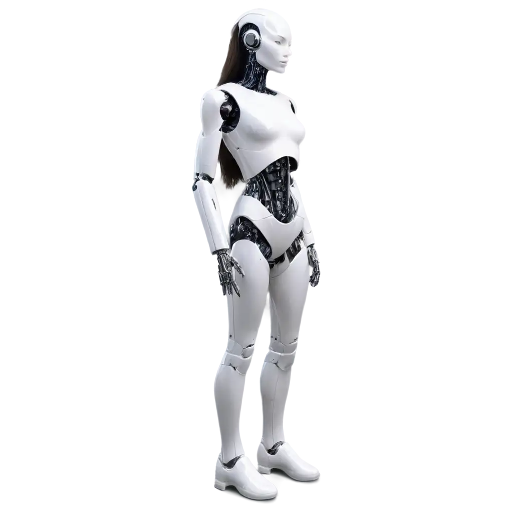 HumanRobot-Standing-Position-PNG-Image-for-Versatile-Use