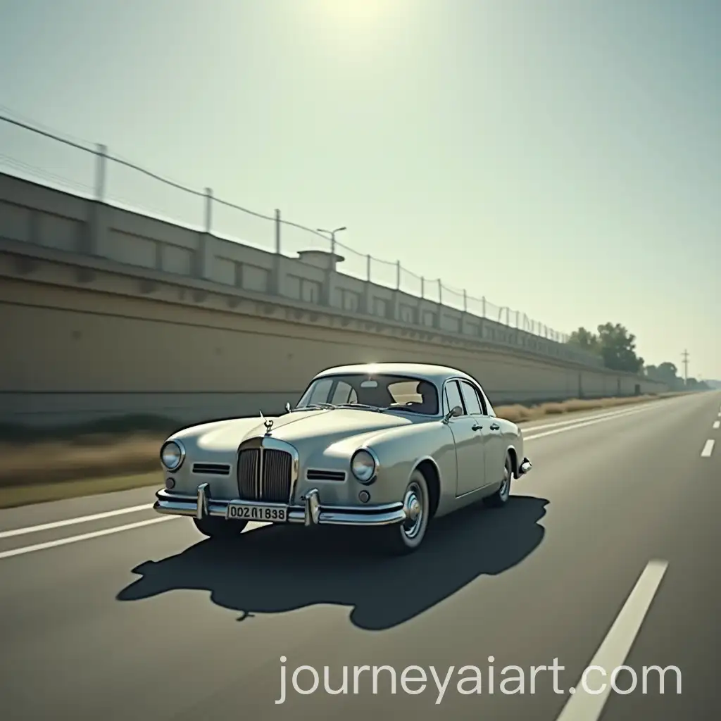 Man-Fleeing-in-a-Light-Grey-Sedan-on-the-Run