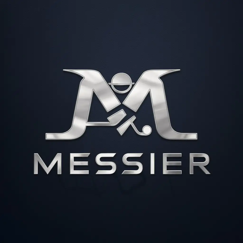 Simple and Prestigious Logo Design for Messier Brand Inspired by NHL Legend Mark Messier