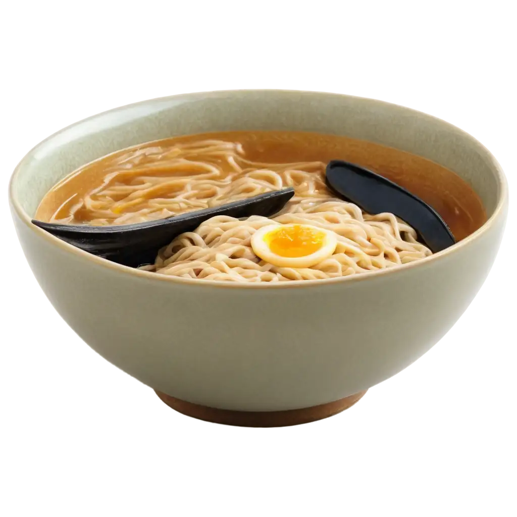 Empty-Ramen-Bowl-PNG-HighQuality-Transparent-Image-for-Versatile-Use