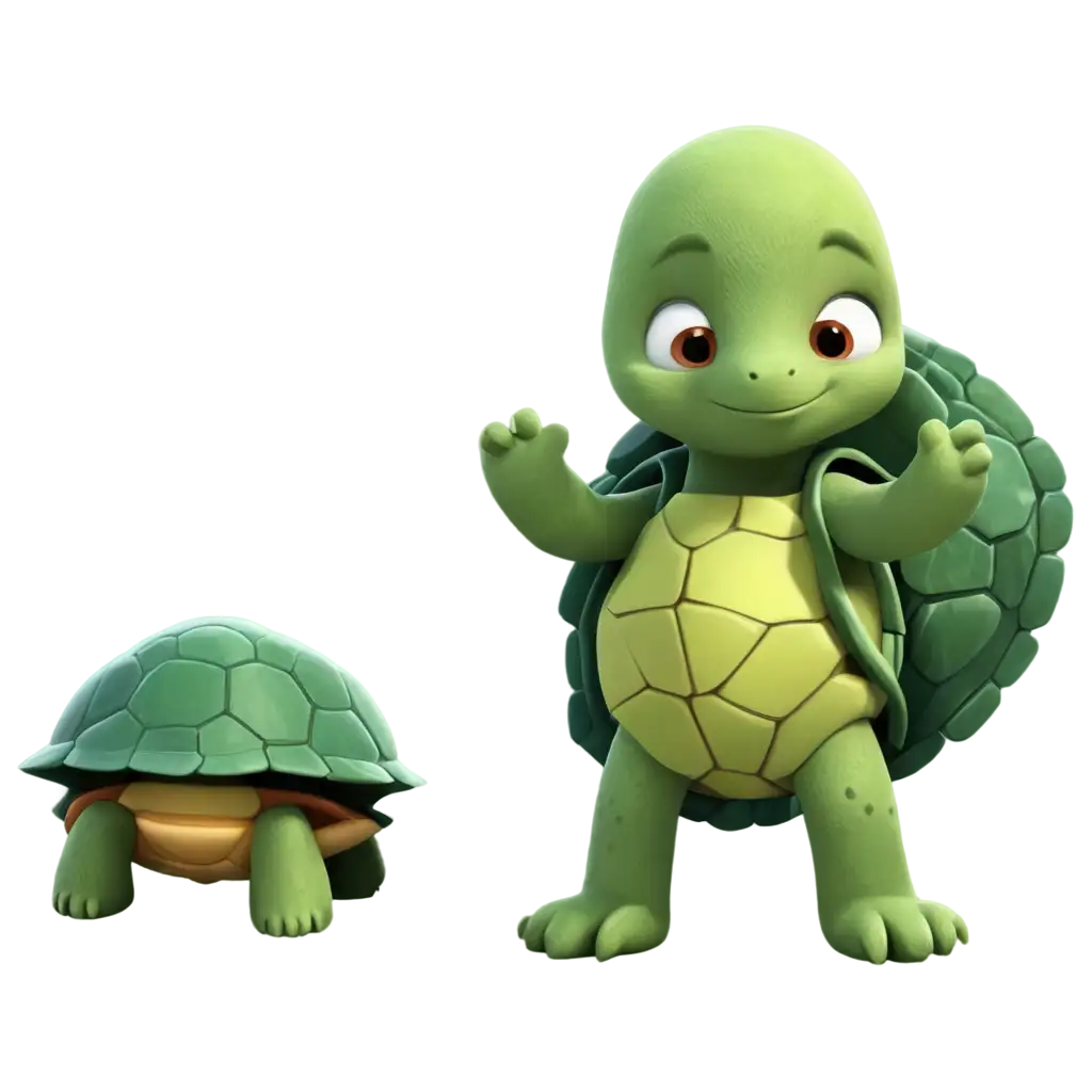 Cartoon-Turtle-Shell-PNG-Illustration-High-Definition-Art-for-Digital-Projects