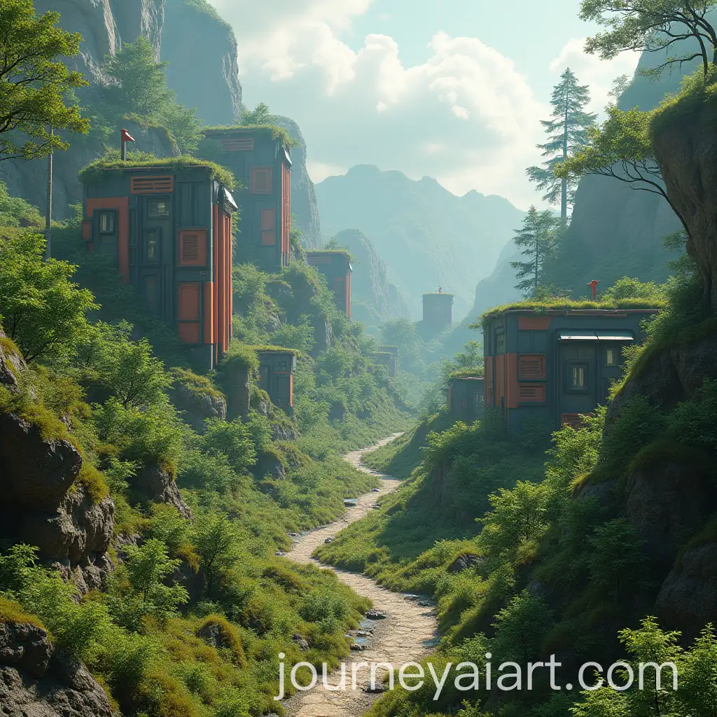 Futuristic-Intergalactic-Cityscape-Amid-Wild-Vegetation