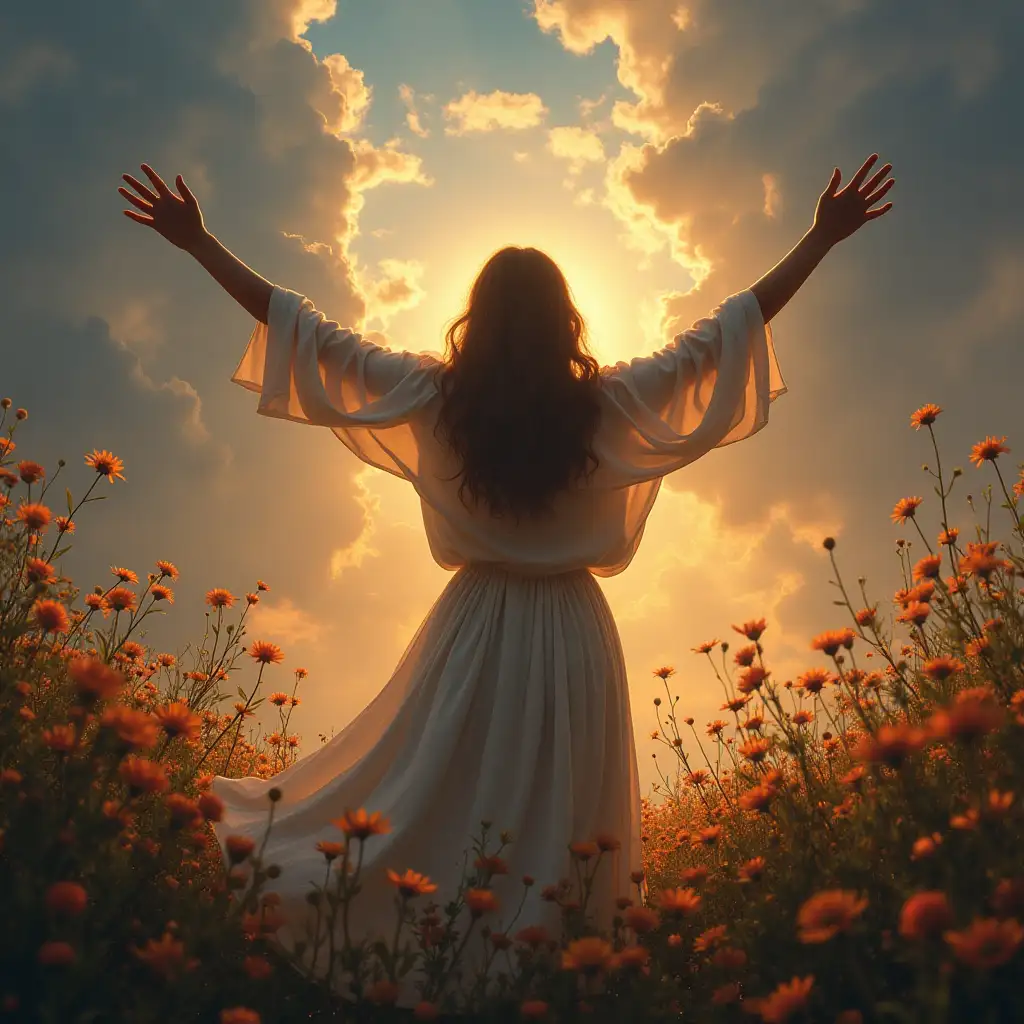Compose a worship-style song of adoration