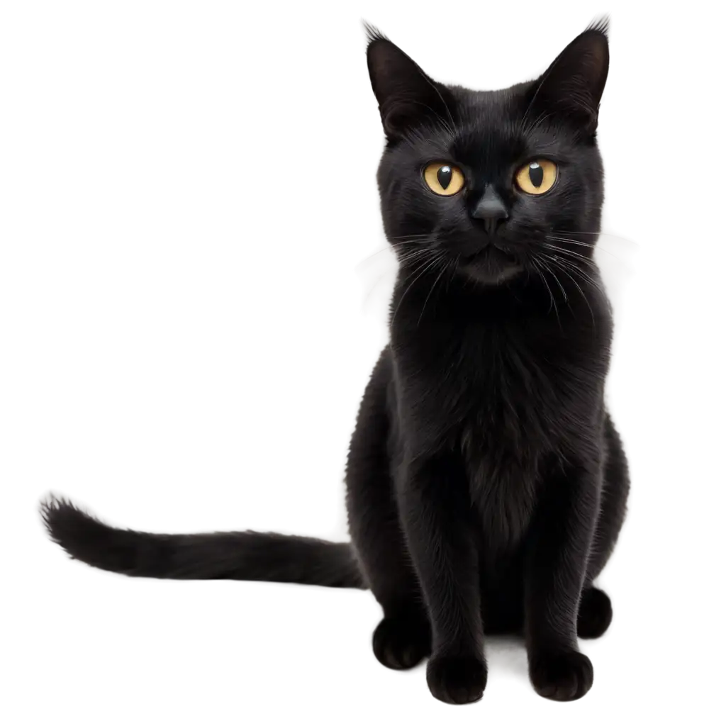 Black-Cat-PNG-Image-for-Versatile-Use-High-Quality-and-Transparent-Background