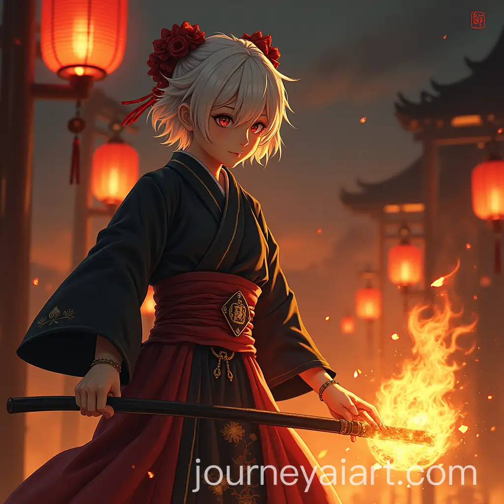 Sukuna-Holding-Fire-Artwork