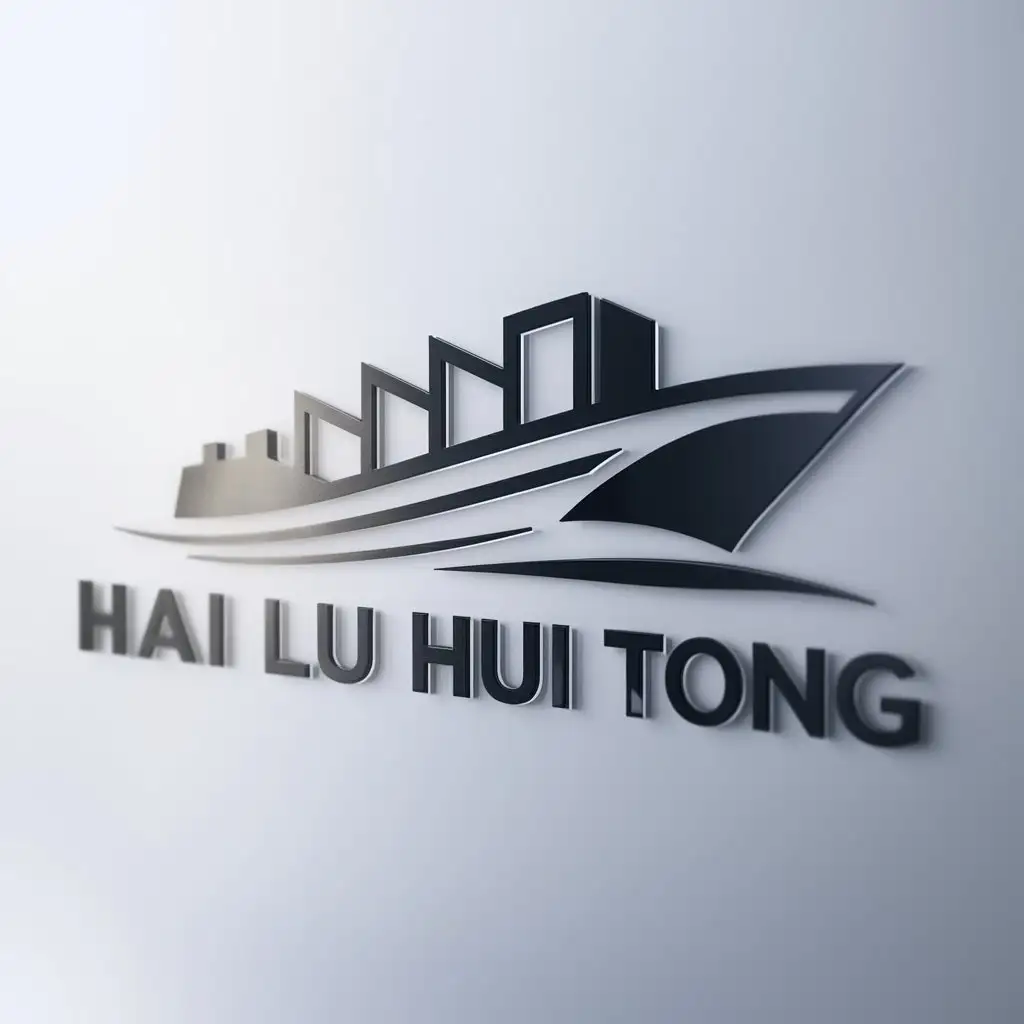 LOGO-Design-for-Hai-Lu-Hui-Tong-Vehicle-Ship-Symbol-in-Logistics-Industry