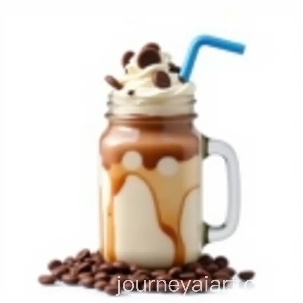DelAI-Image-Prompt-Expansionicious-Creamy-Frappe-with-Whipped-Cream-Chocolate-Syrup-and-Coffee-Beans
