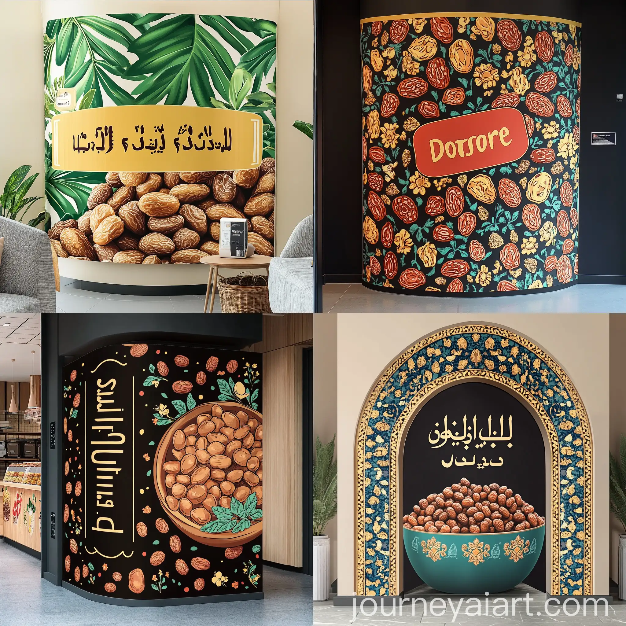 Patterned-Sticker-Design-for-Date-Store-Decoration