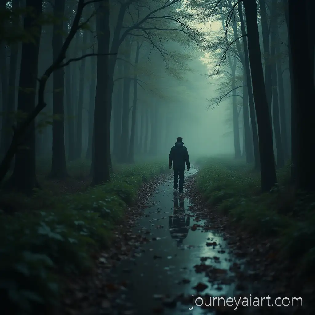 Magical-Light-Shield-of-ProtectionEspecto-Patronum-image-prompt-in-a-Dark-Forest