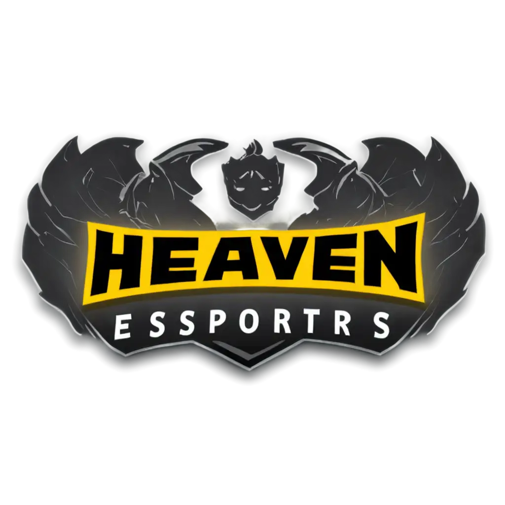 Heaven-eSports-Logo-PNG-with-a-Dangerous-Background-HighQuality-Graphic-Design