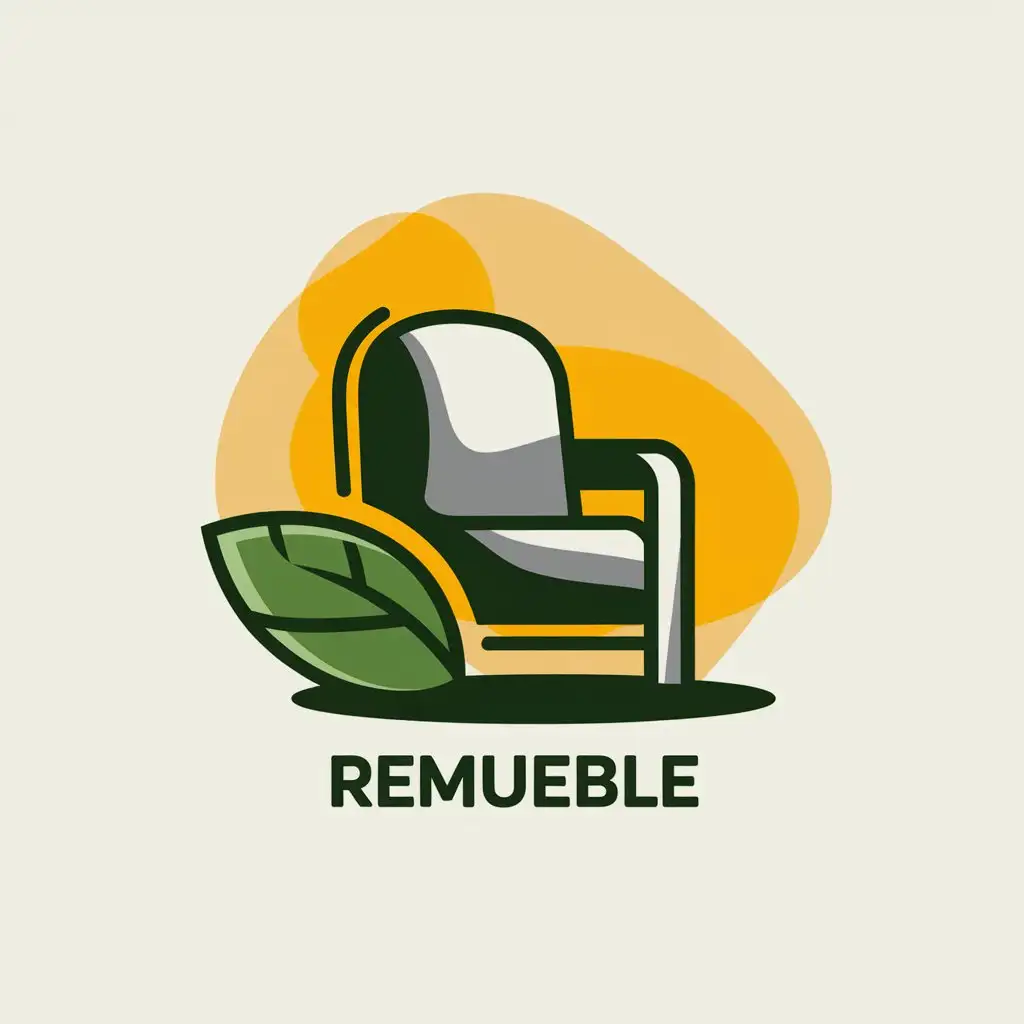 LOGO Design For Remueble Modern Furniture with Recycling Element