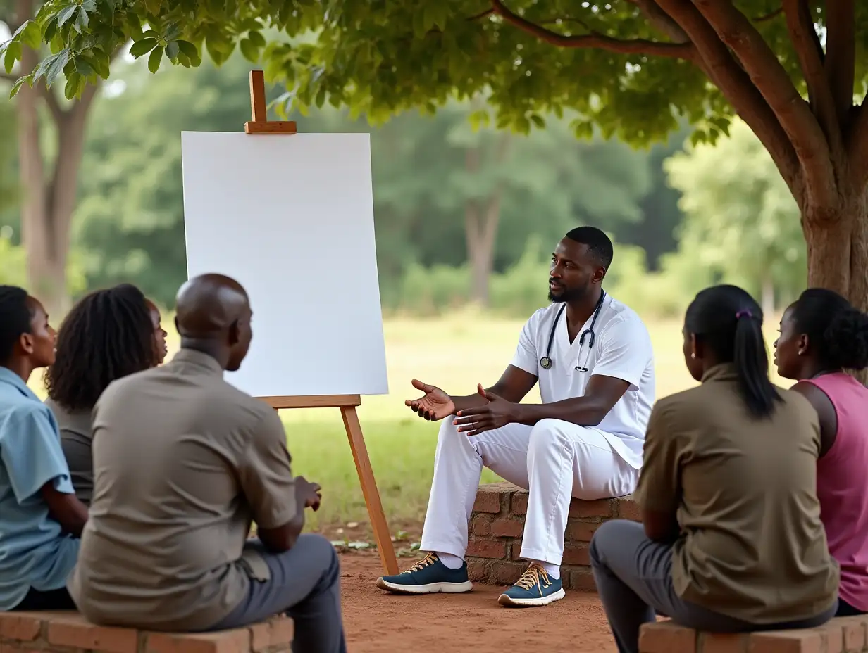 AI-Image-Prompt-ExpansionBlack-Nurses-Engaging-Rural-Community-with-Health-Message