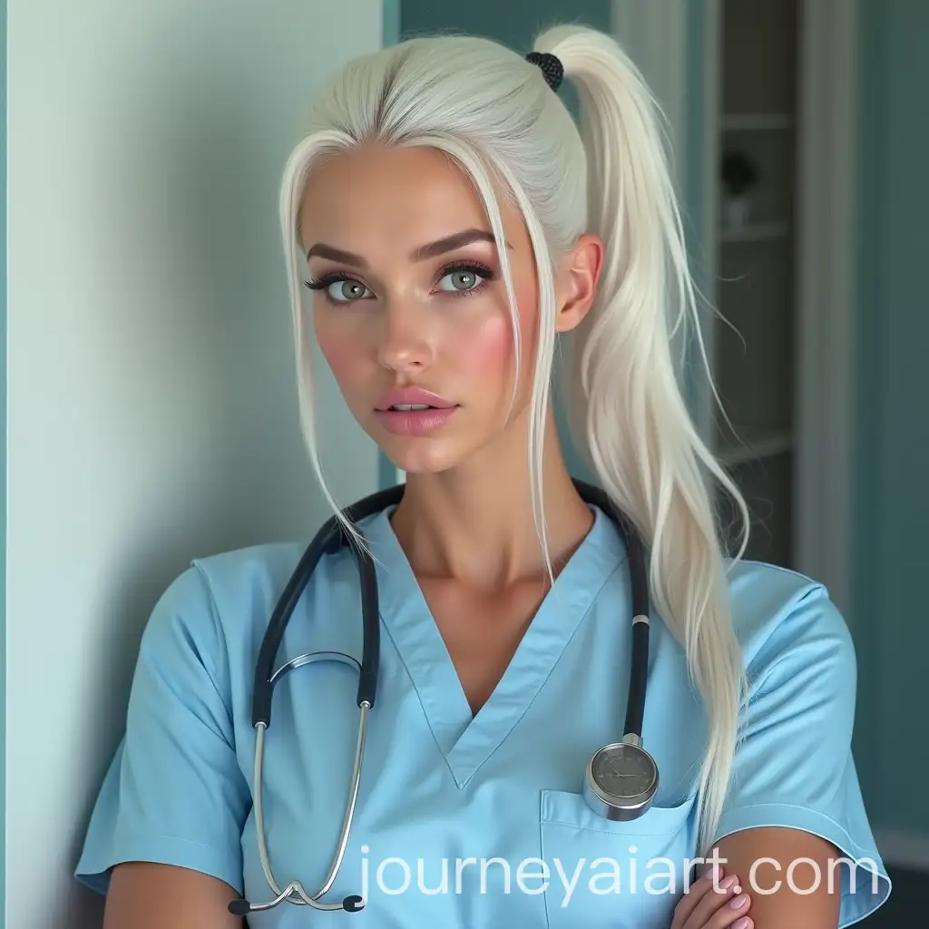 Carmen-Electra-Inspired-Nurse-with-Distinctive-Features