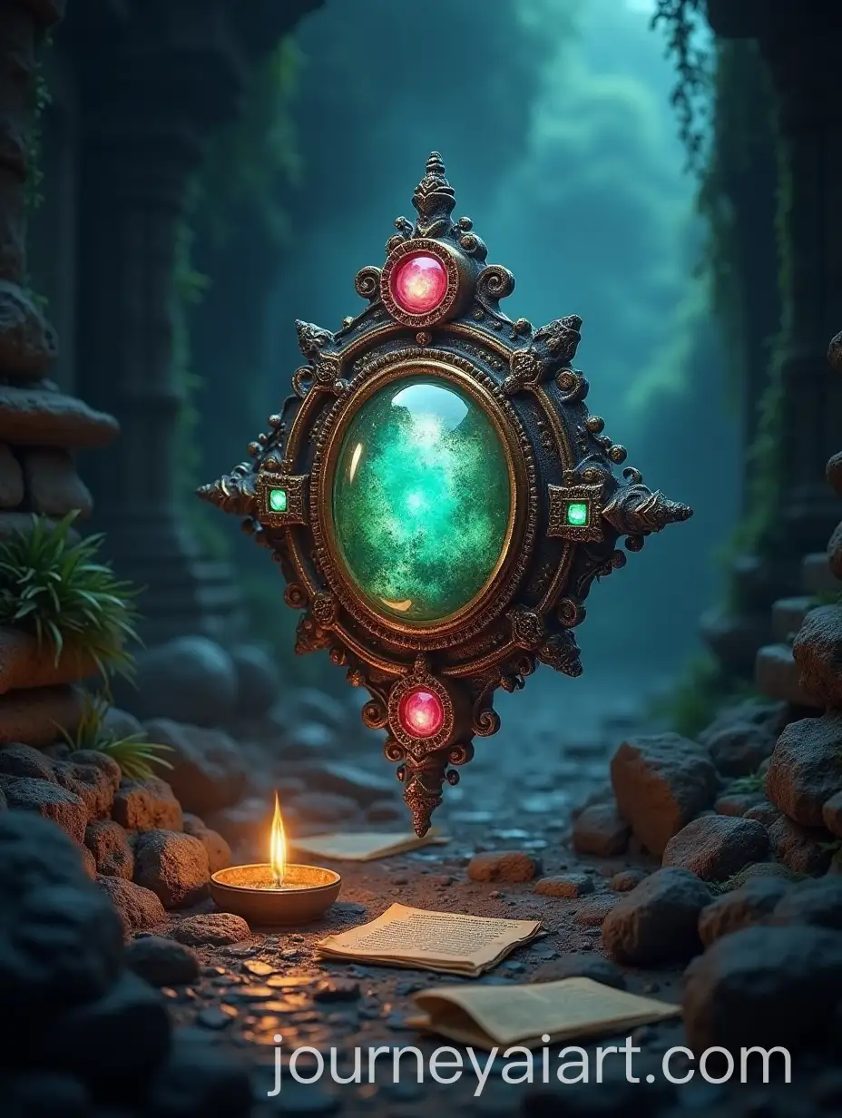 Mystical-Amulet-in-Ancient-Temple-Ruins