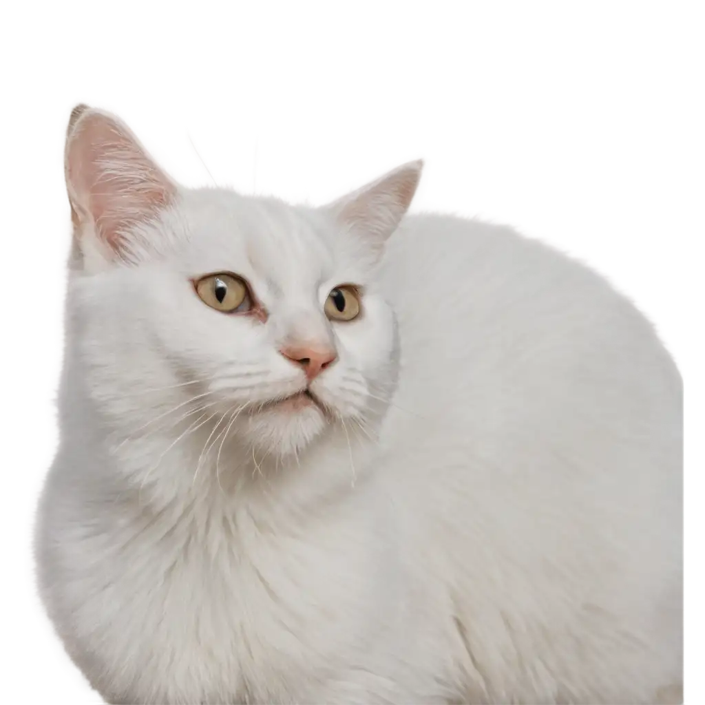 Beautiful-White-Cat-PNG-Image-Create-Stunning-Visuals-with-High-Clarity