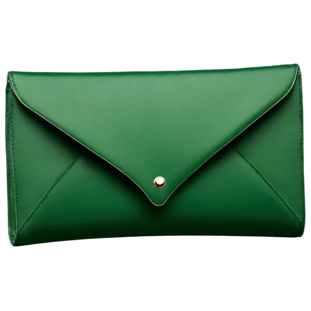 Small-Green-ClutchPNG-Image-Creation-SEO-Bag-PNG-HighQuality-Transparent-Image-for-Versatile-Use