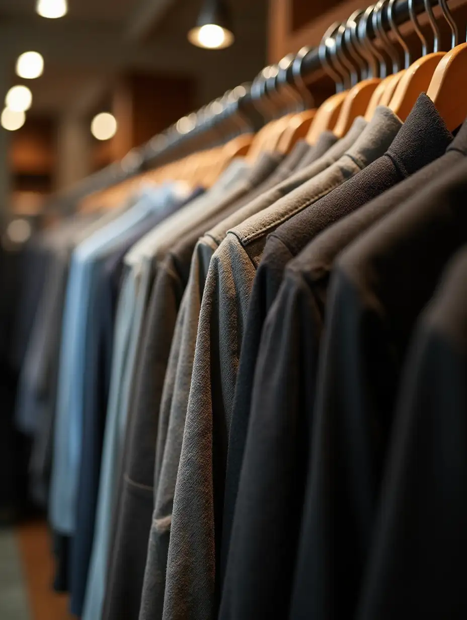 Elegant-Muslim-Clothing-Rack-Display-Against-an-Aesthetic-Background