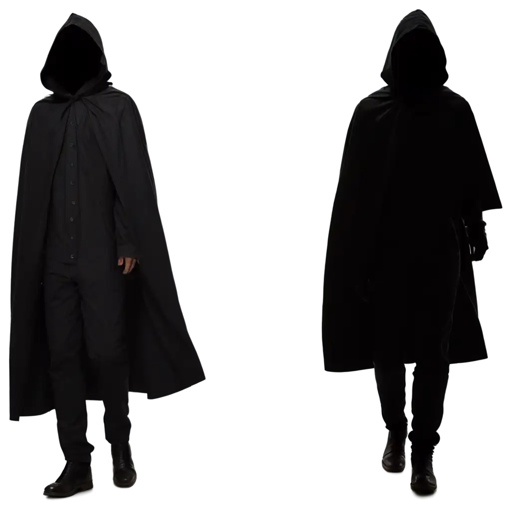 Silhouette-of-a-Man-in-Cloak-Coat-Walking-HighQuality-PNG-Image-for-Versatile-Use