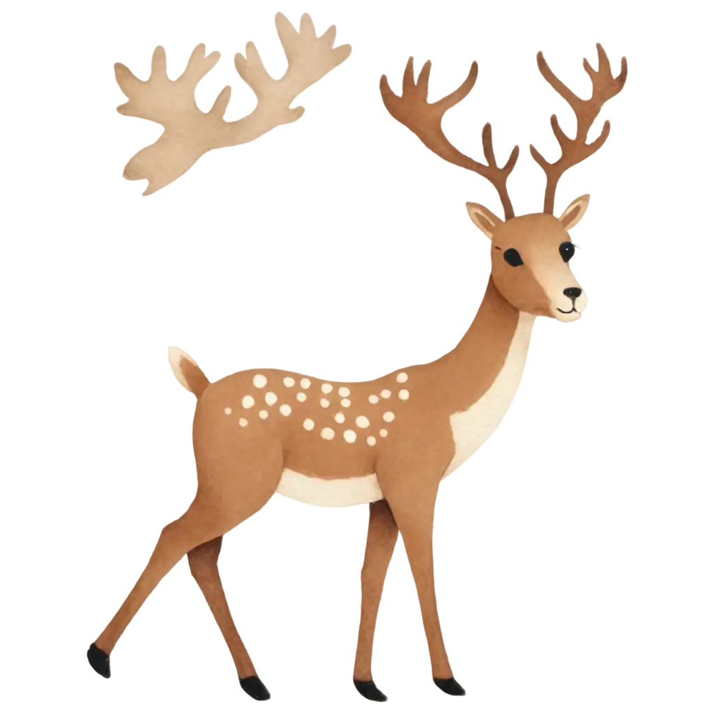 Adorable-Cute-Reindeer-and-Woodland-Creatures-PNG-Image-for-Magical-Designs