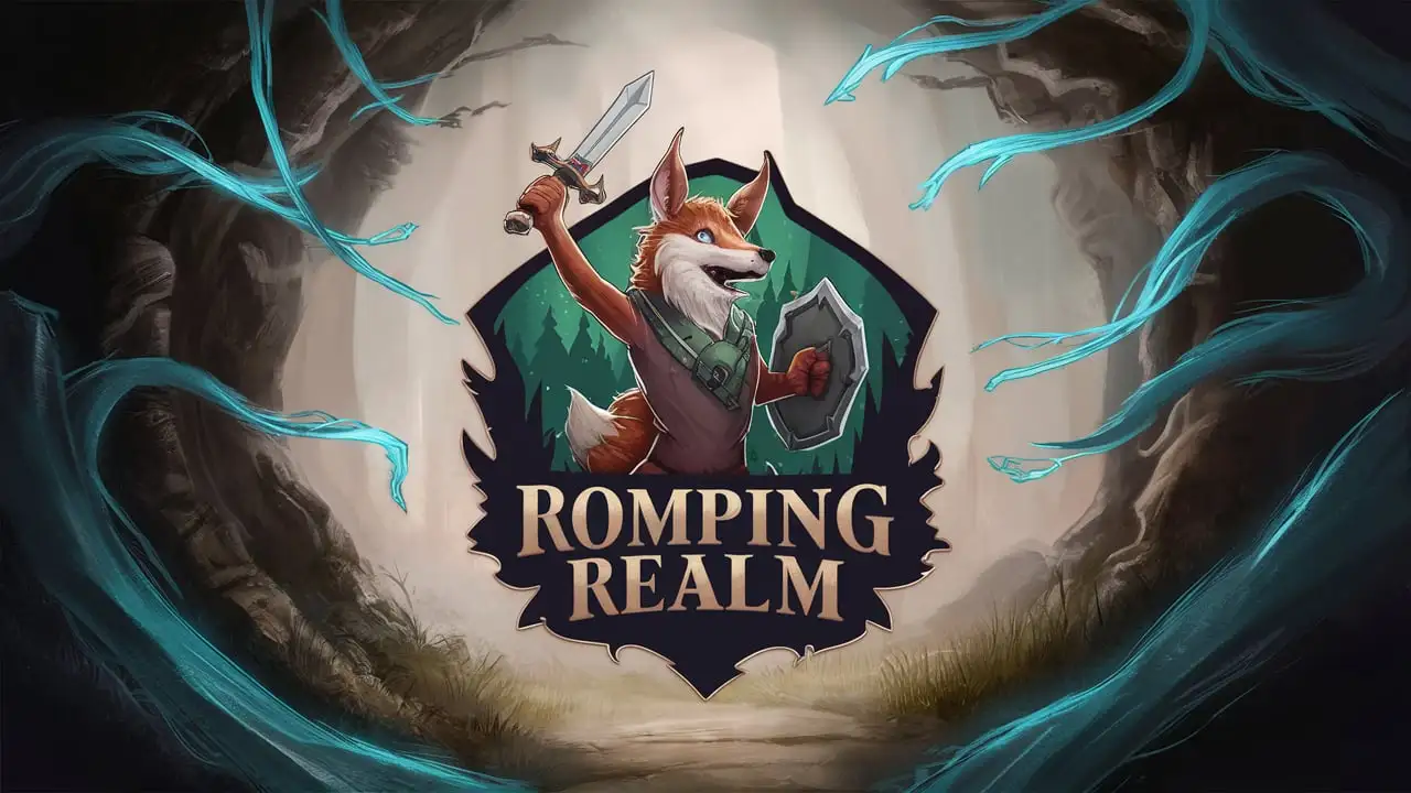 Enshrouded Game Studio Logo Romping Realm