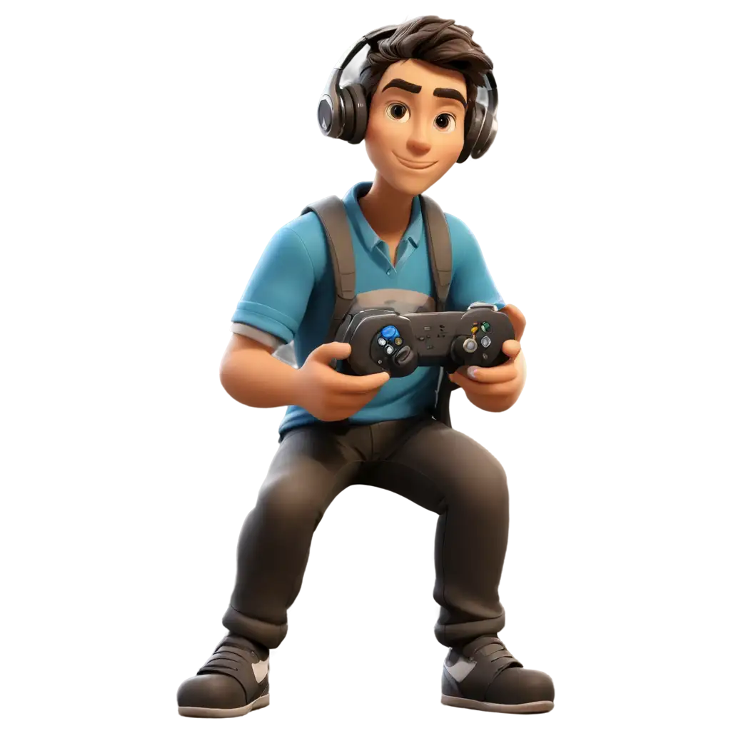 Cartoon-Animation-of-a-Gamer-PNG-for-HighQuality-Visuals-and-Versatile-Use