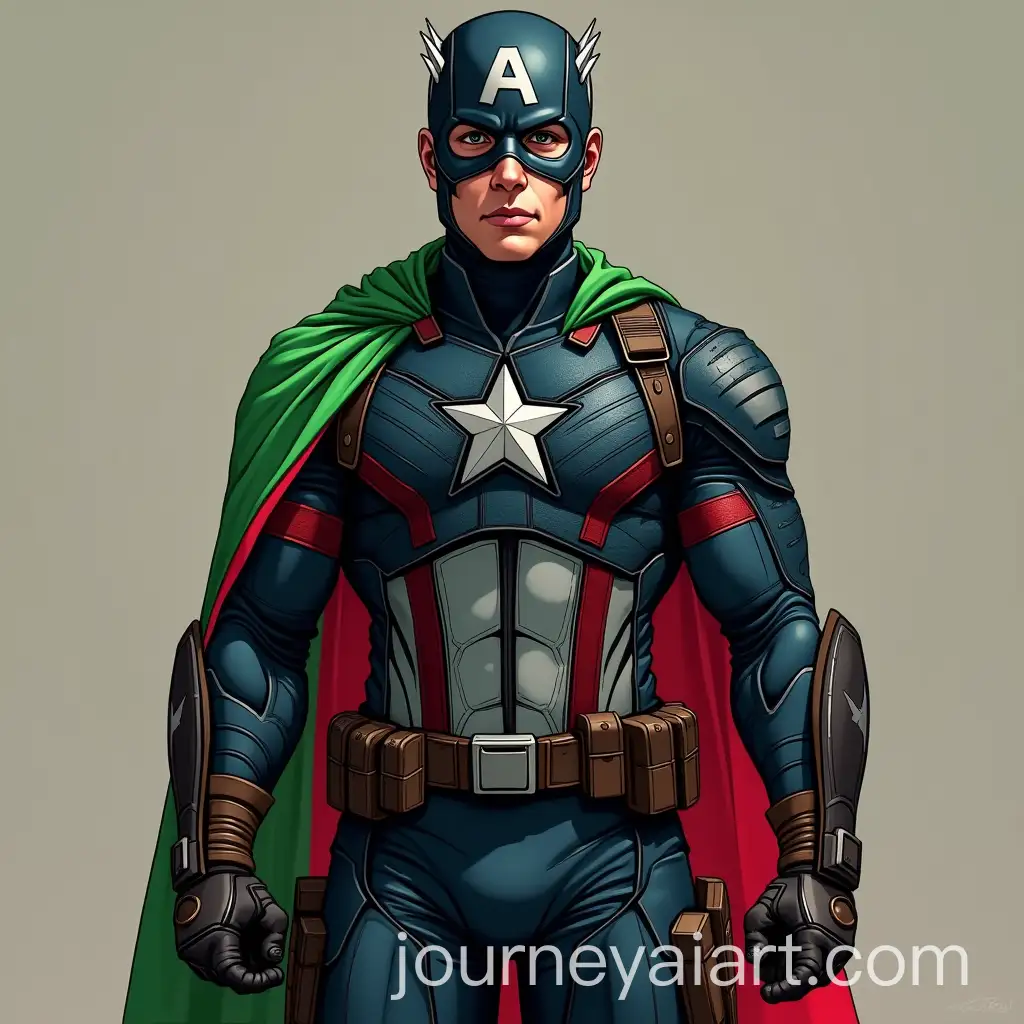 Alternate-Captain-America-Suit-Inspired-by-Libyan-Flag-Design