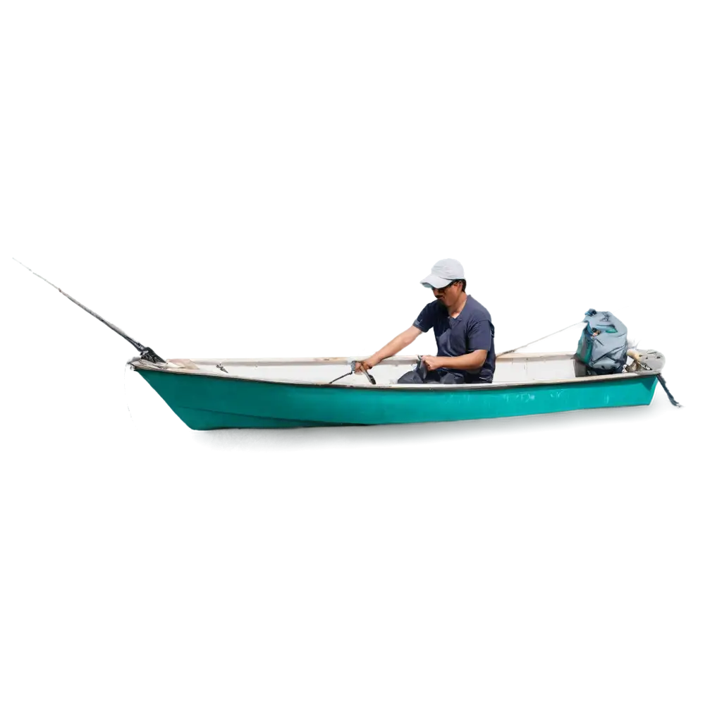 HighQuality-PNG-of-a-Man-Fishing-on-a-Boat-Perfect-for-Various-Applications