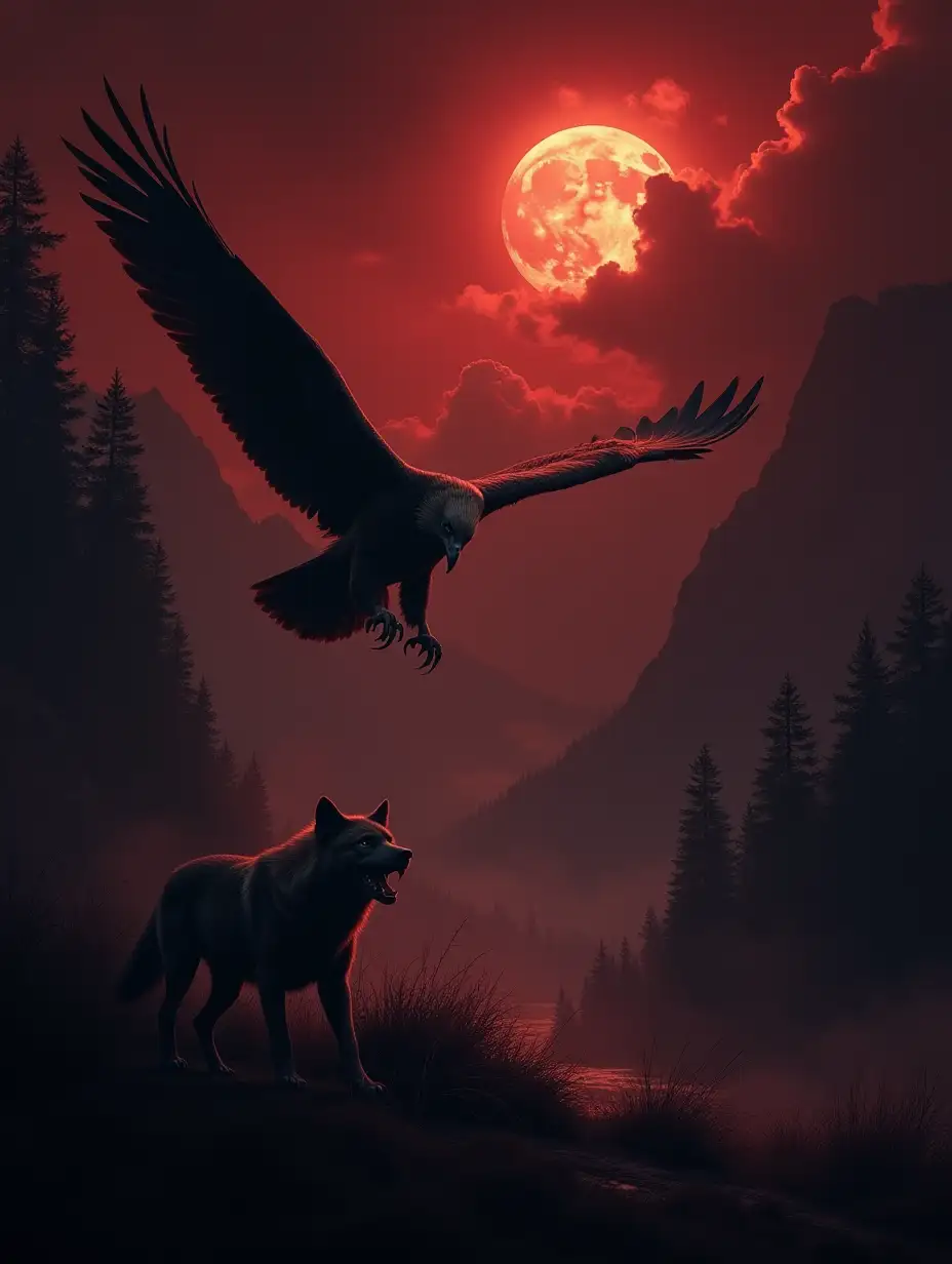 Epic-Battle-Between-Wolf-and-Imperial-Eagle-Under-a-Full-Moon