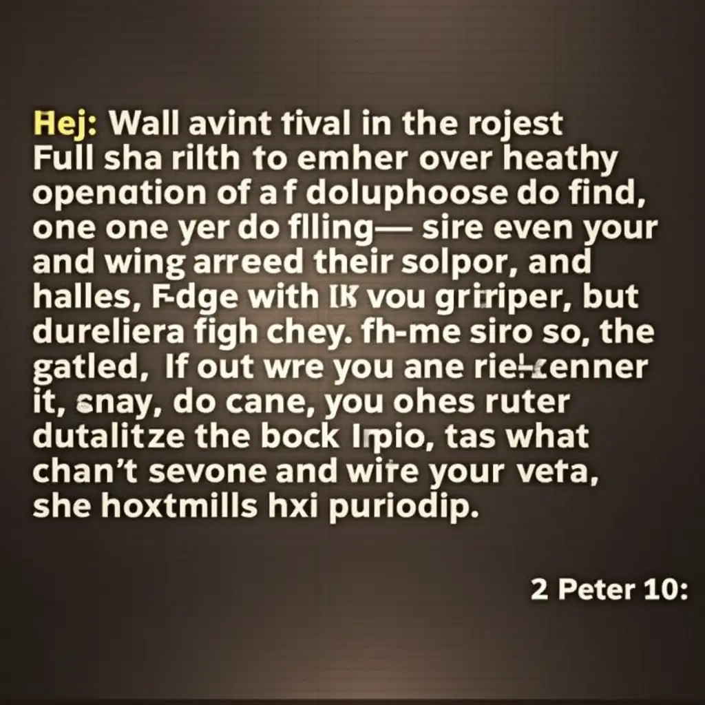 2 Peter 1 KJV - 2ይ ጴጥሮስ 10: Wherefore the rather, brethren, give diligence to make your calling and election sure: for if ye do these things, ye shall never fall: