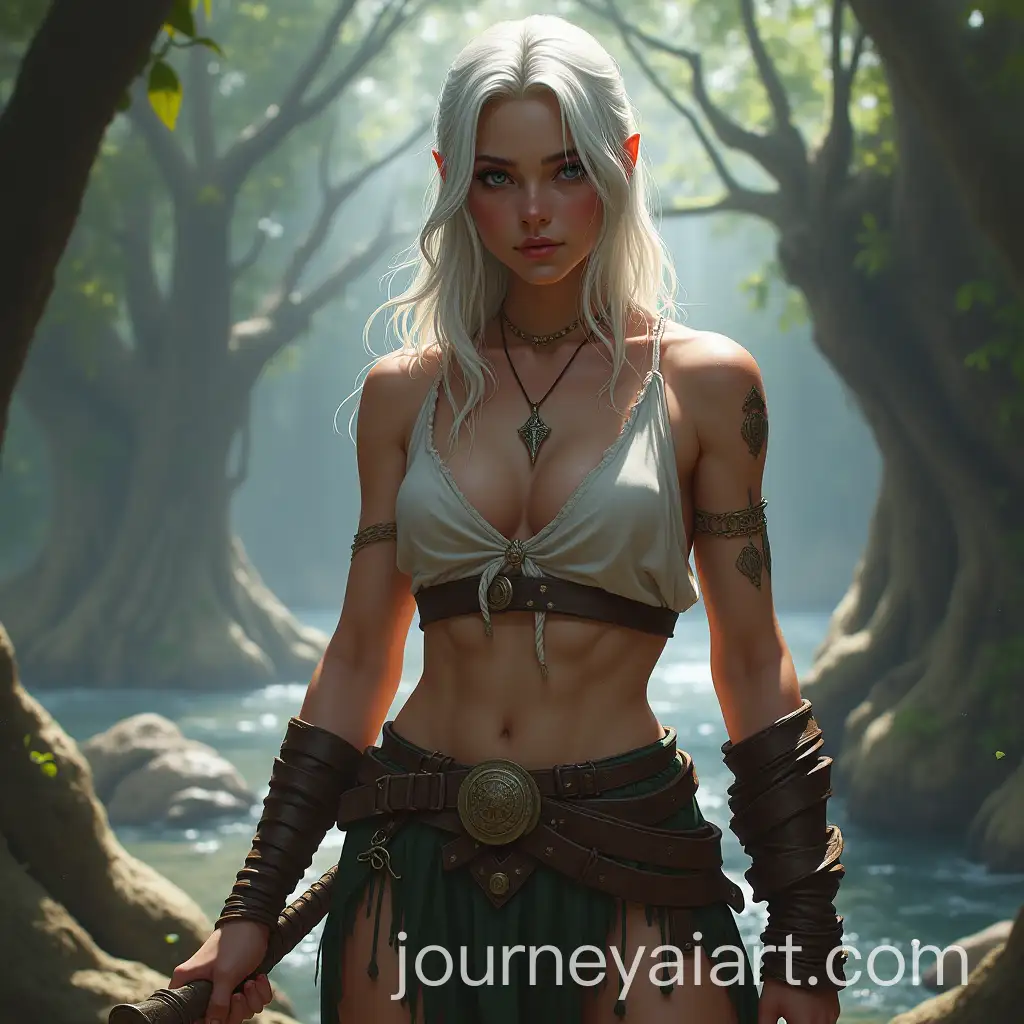 BattleWorn-Ciri-from-TheAI-Image-Expansion-Witcher-After-a-Tough-Fight