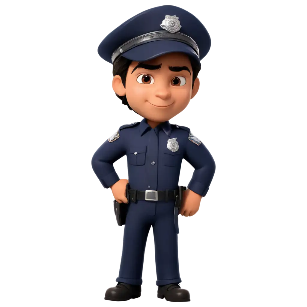 animated shahrukh khan as a police oficer