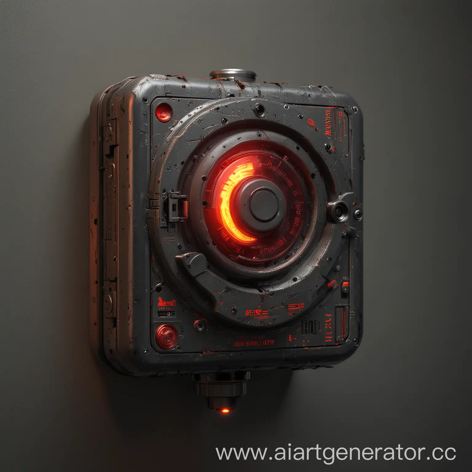 Cyberpunk-Style-Fire-Alarm-Sensor