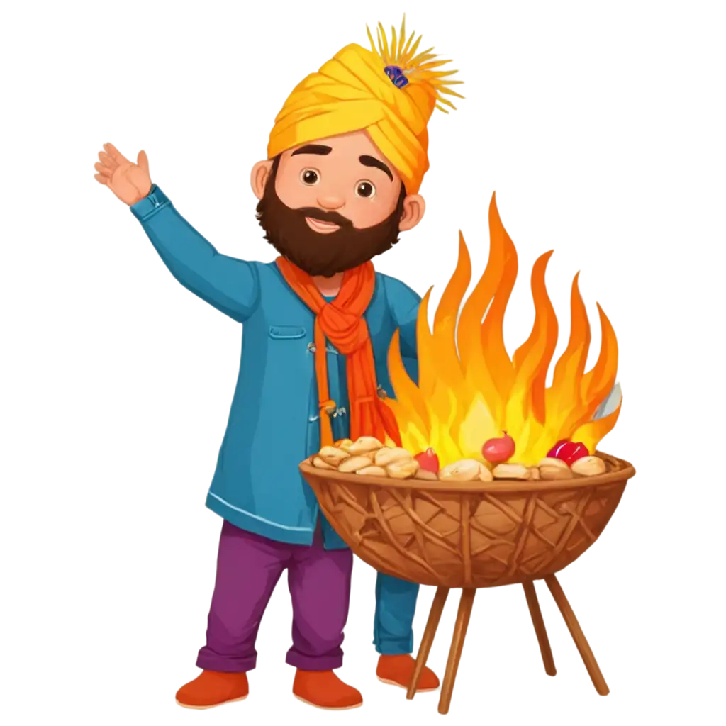 Happy-First-Lohri-to-Vivaan-PNG-Image-Celebrating-New-Beginnings-in-Style