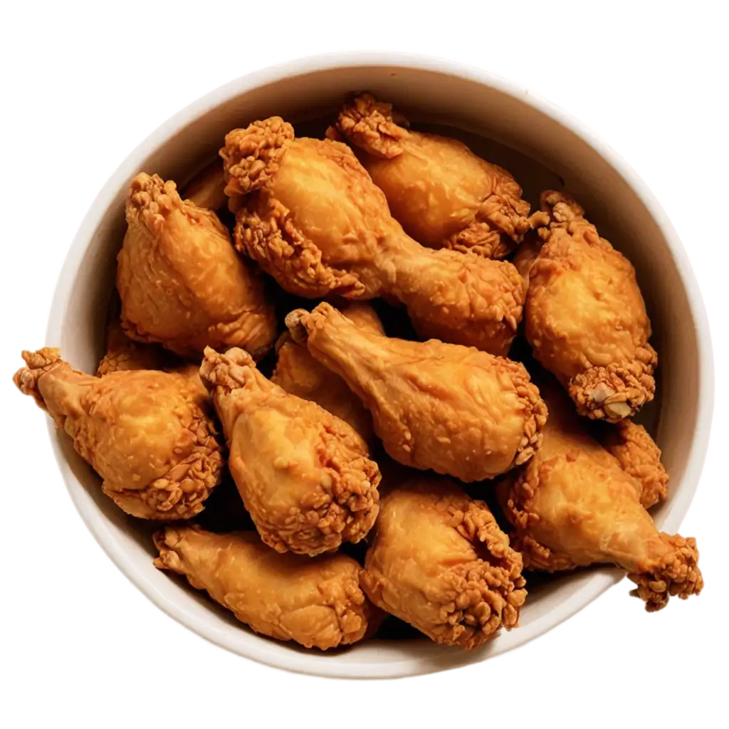 HyperRealistic-Popeyes-Fried-Chicken-Bucket-PNG-with-Detailed-Crispy-Drumsticks-and-Logo