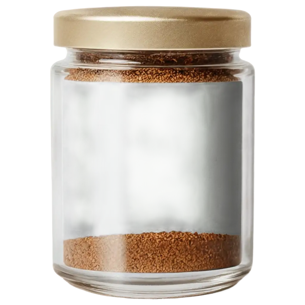 Shiny-Gold-Lid-Glass-Jar-Full-of-Powdered-Coffee-PNG-Image