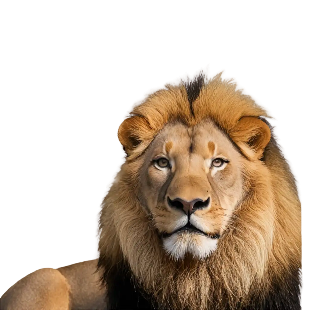 Lion-PNG-Image-HighQuality-Transparent-Background-for-Versatile-Usage