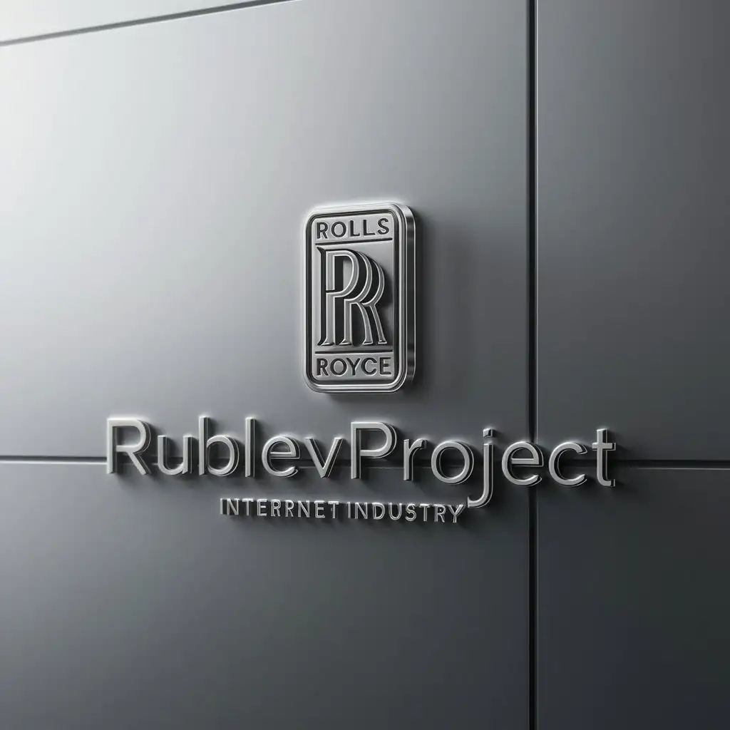 LOGO-Design-for-RublevProject-Rolls-Royce-Inspired-with-a-Modern-Internet-Aesthetic