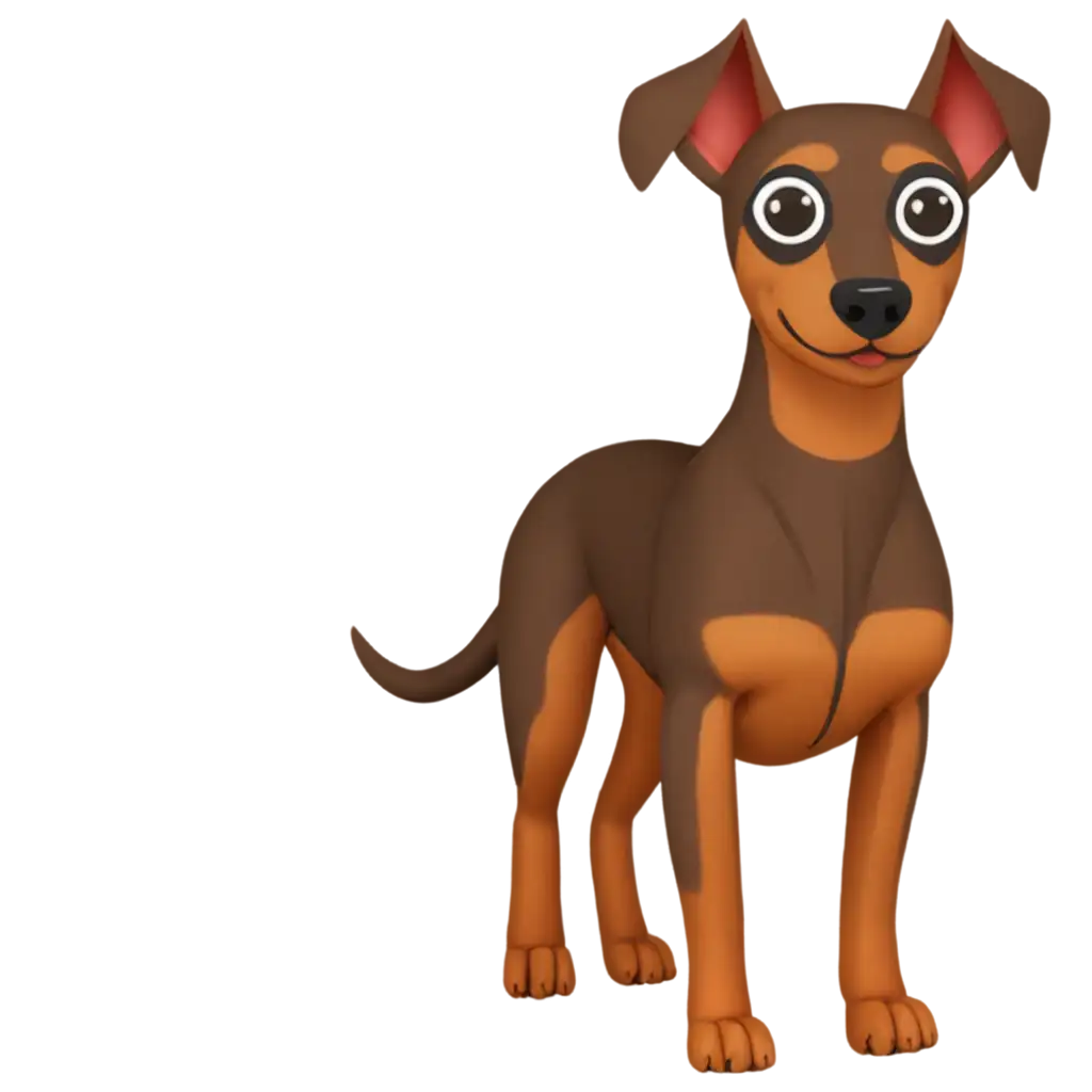 Pinscher-Emoji-PNG-Enhance-Your-Digital-Communication-with-a-Unique-Canine-Expression