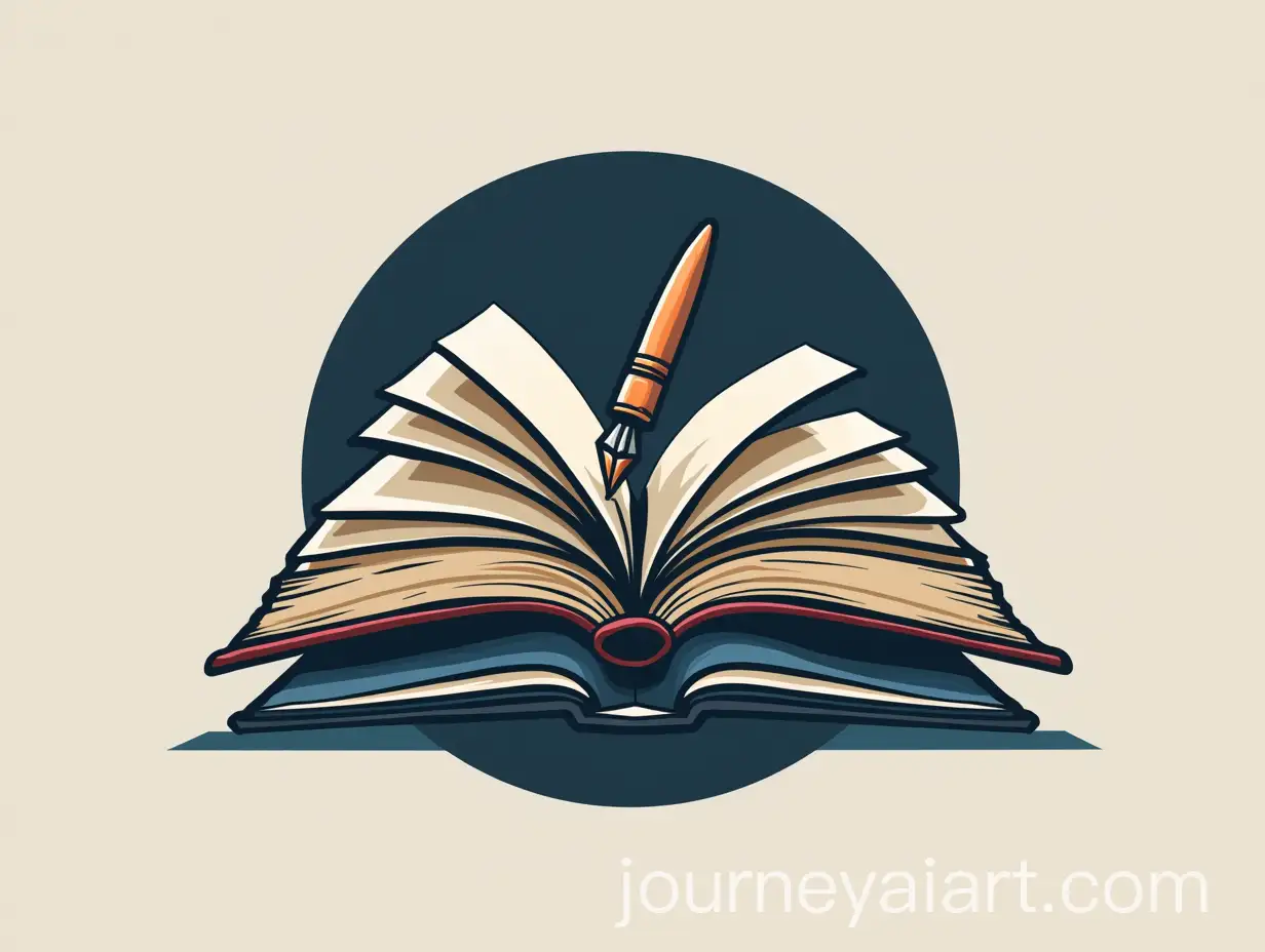 Book-Transforming-into-a-Pen-Symbolizing-Reading-and-Writing-Process