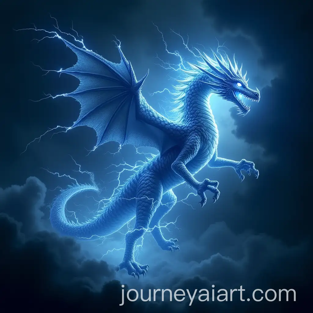 Majestic-Storm-Dragon-in-Electric-Blue-and-Silver-Radiance