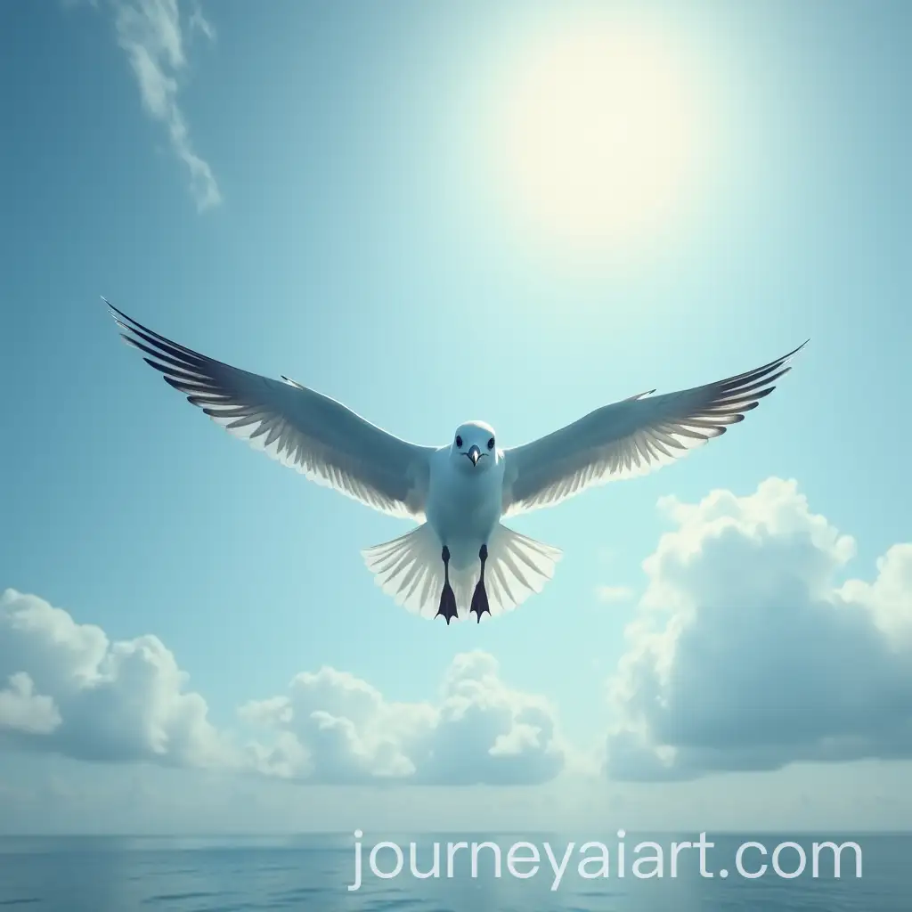 Majestic-Flight-of-Jonathan-Livingston-Seagull-in-Infinite-Sky