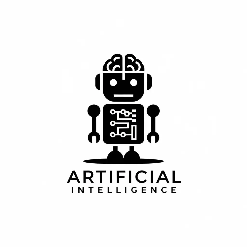 LOGO Design For Artificial Intelligence Complex Symbol for Data Science in Travel Industry