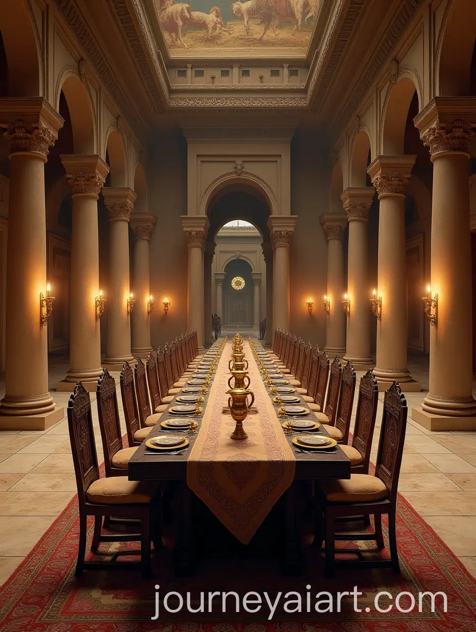 Ancient-Mediterranean-Banquet-Hall-with-Grand-Feast-Table
