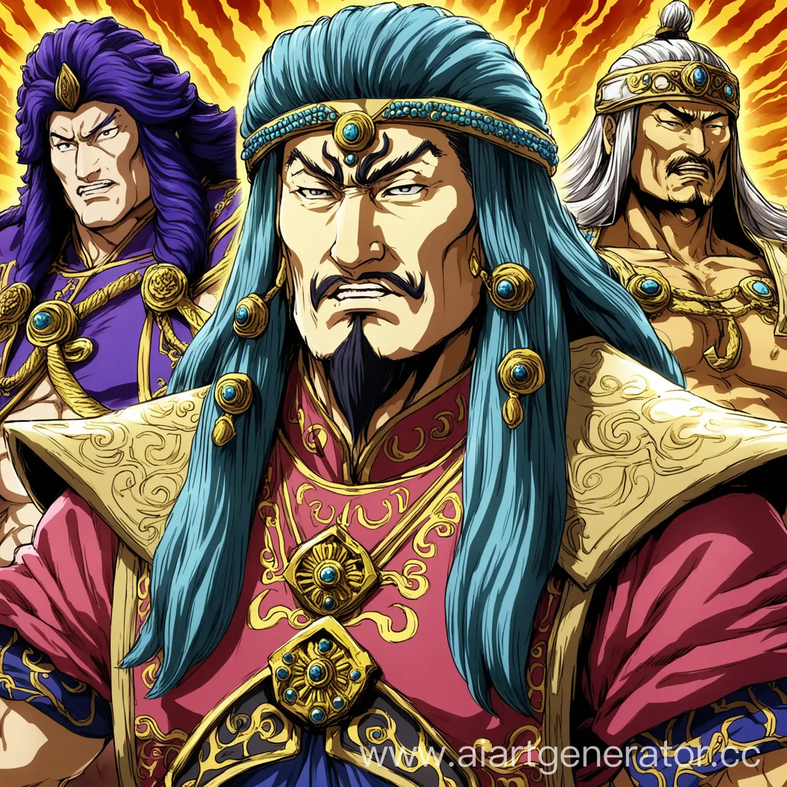 Genghis-Khans-Bizarre-Adventures-in-JOJO-Style