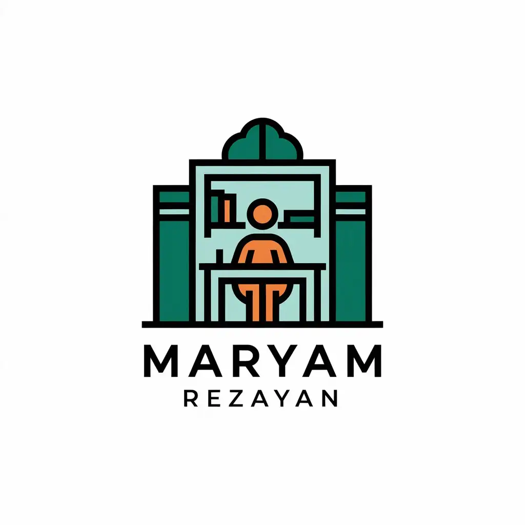 LOGO Design for Maryam Rezayan Vector Logo for Academic Counseling Group in Education Industry