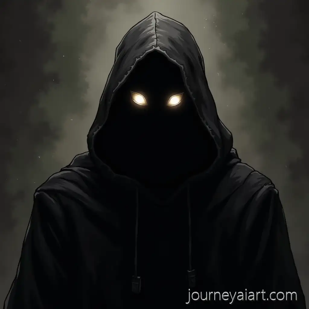 Dark-hooded-figureMysterious-Dark-Hooded-Figure-with-Glowing-Eyes-in-Medieval-Fantasy-Setting
