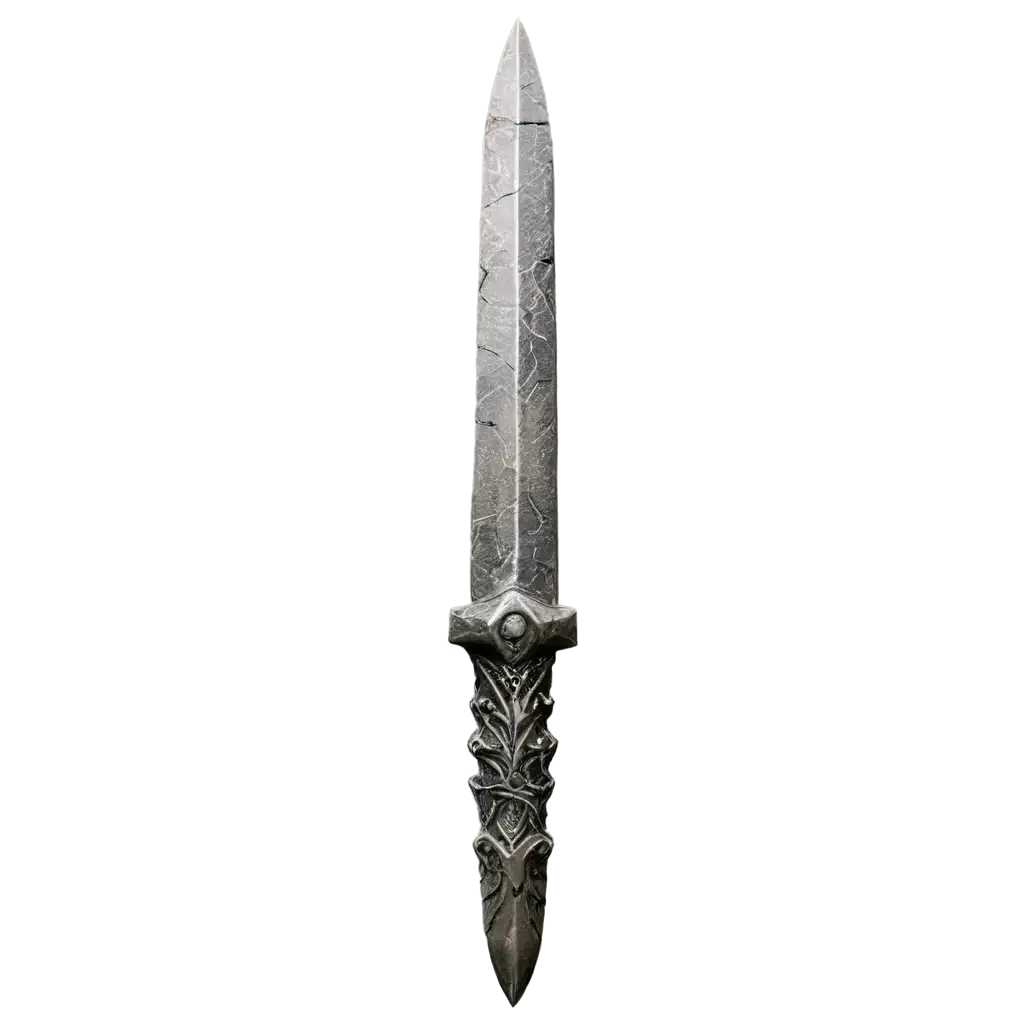 Sharp-PNG-Image-of-a-Dagger-Stuck-in-Stone-Enhance-Your-Designs-with-Precision