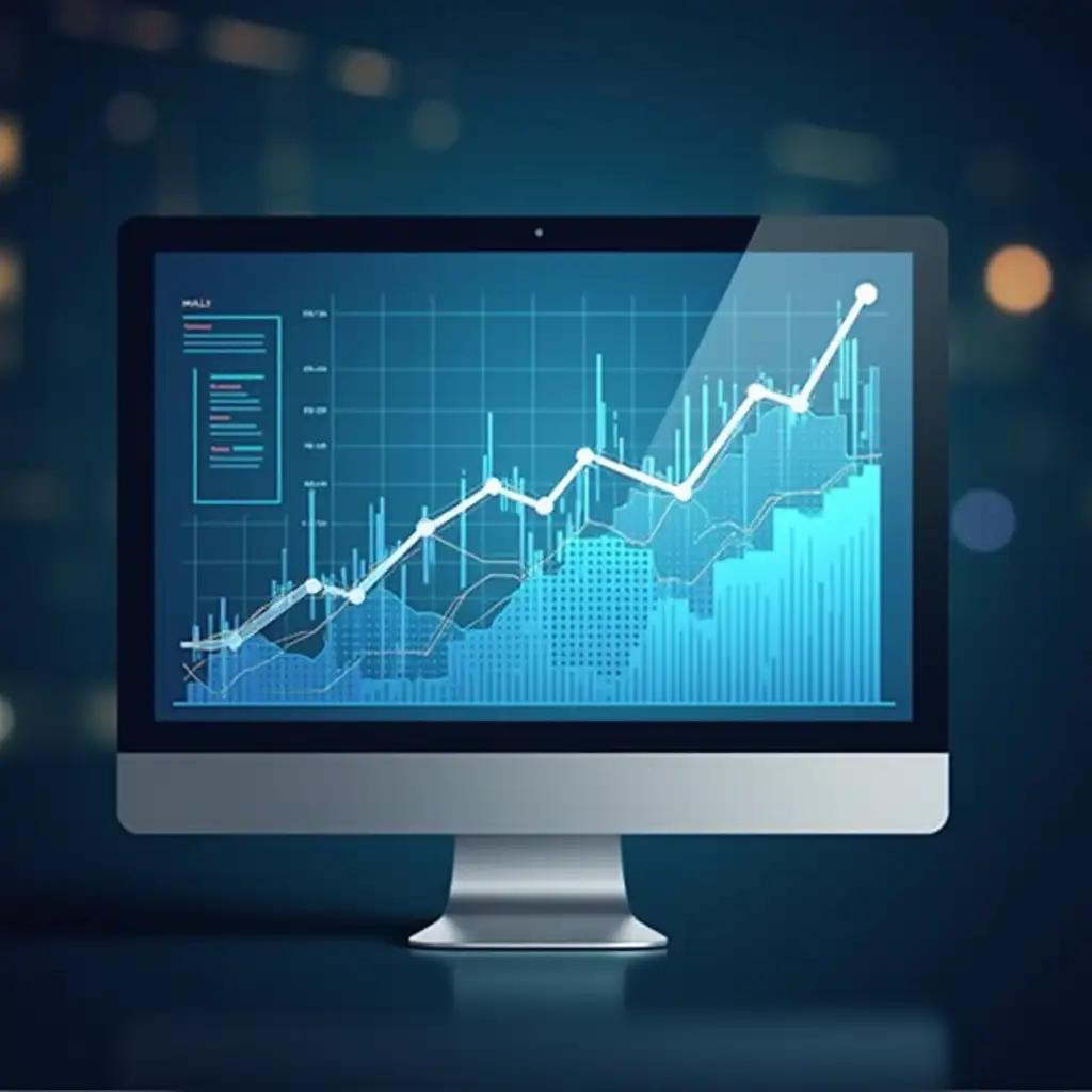 Business-Report-and-Sales-Data-with-Economic-Growth-Diagrams-on-Computer-Screen