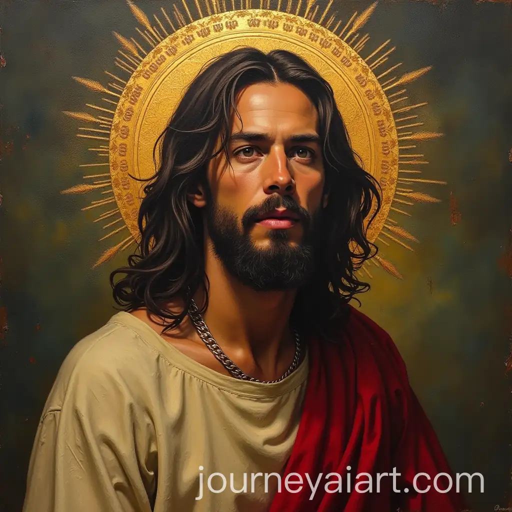 HighQuality-Realistic-Painting-of-Drake-Reimagined-as-Jesus-Christ